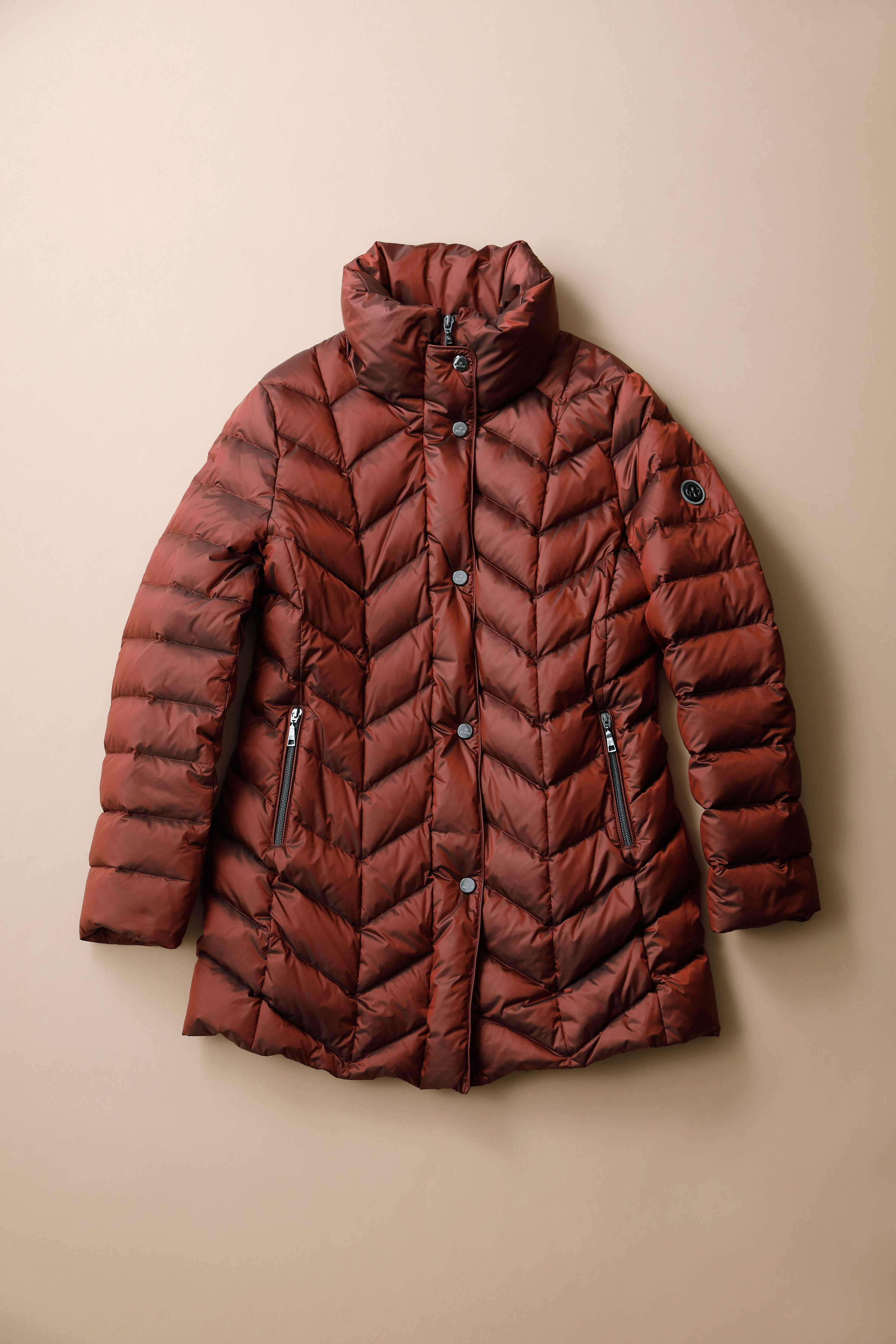 down coat feature leilian レリアン